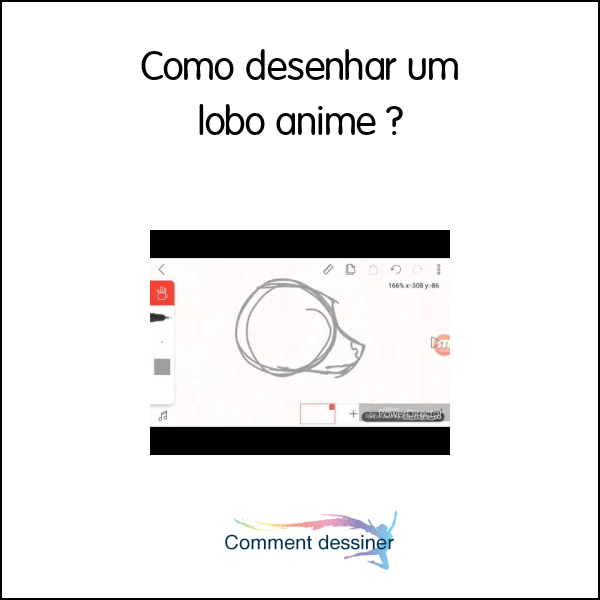 Como desenhar um lobo anime